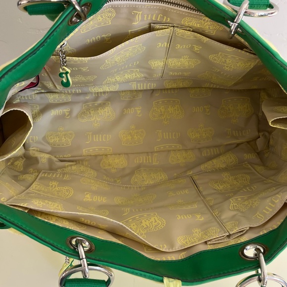 Auth VTG Y2K JUICY COUTURE Enfant De Juicy Terry Cloth Diaper Bag - Picture 12 of 14